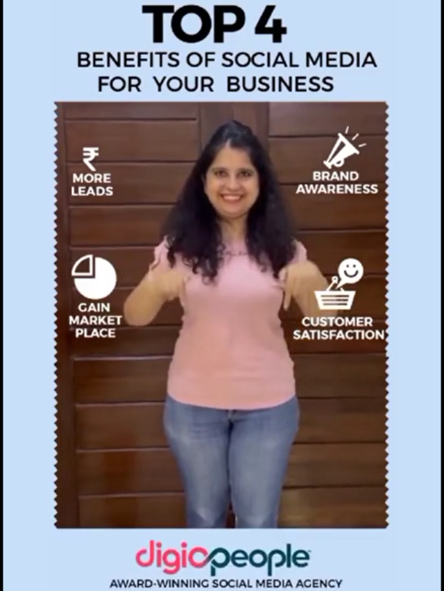 Top 4 Benefits of Social Media For Your Business.
